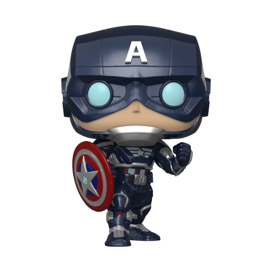 Ajándék ötlet  Avengers Game  Captain America  Stark Tech Suit (Amerika Kapitány Stark Tech ruhában)  Figura 
