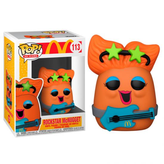 Ajándék ötlet  McDonalds  Rockstar Nugget  figura 