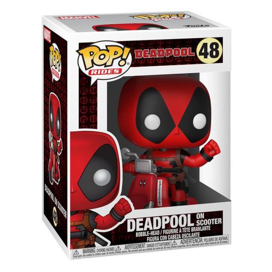 Ajándék ötlet  Rides Deadpool  Deadpool & Scooter  figura