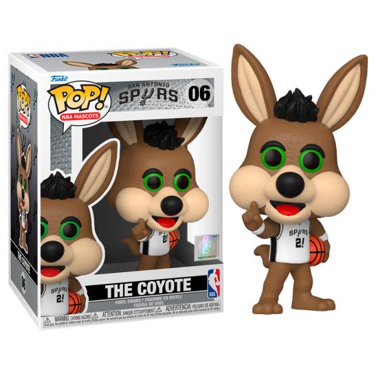 Ajándék ötlet  NBA Mascots  San Antonio  The Coyote   figura