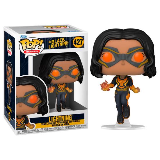 Ajándék ötlet  Heroes Black Lightning  Lightning   figura