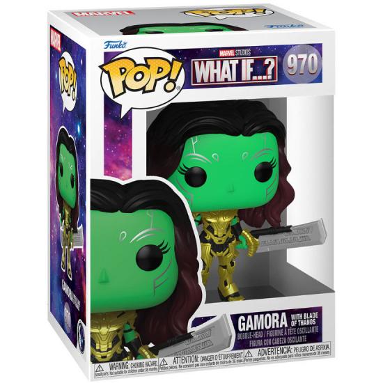 Ajándék ötlet  Marvel What If  Gamora Blade of Thanos  játékfigura