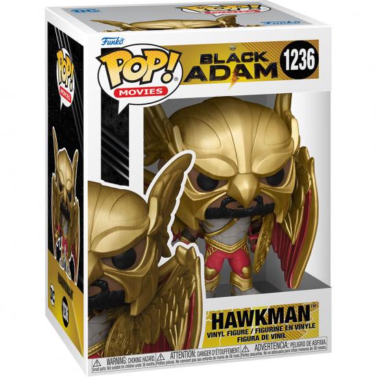 Ajándék ötlet  Black Adam  Hawkman  figura 