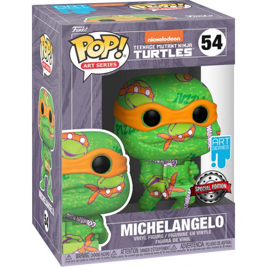 Ajándék ötlet  Artist Series TMNT 2  Michaelangelo (Exclusive)   figura
