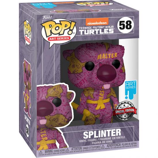 Ajándék ötlet  Artist Series TMNT 2  Splinter (Exclusive)   figura