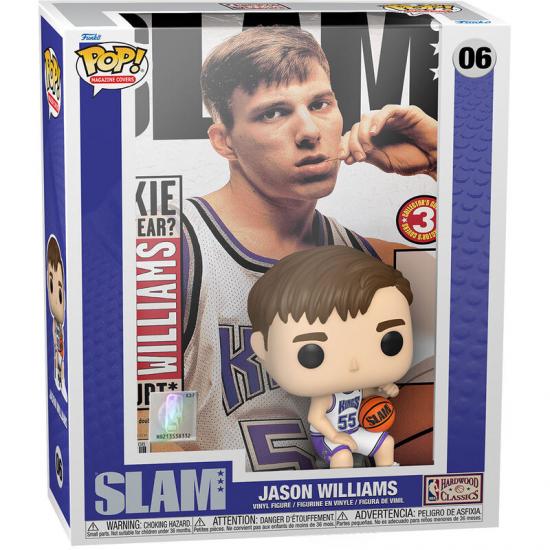 Ajándék ötlet  NBA Cover SLAM  Jason Williams  figura