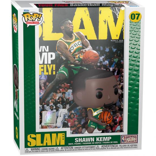 Ajándék ötlet  NBA Cover SLAM  Shawn Kemp  figura