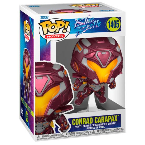 Ajándék ötlet  Movies Blue Beetle  Conrad Carapax   figura