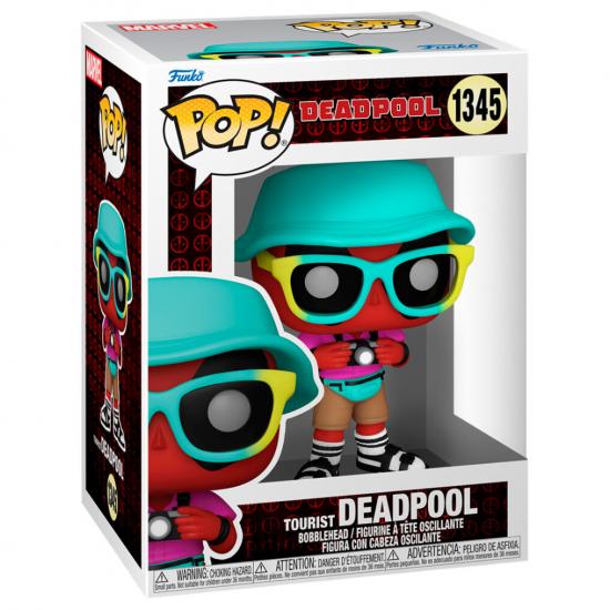 Ajándék ötlet  Marvel Deadpool Tourist   figura