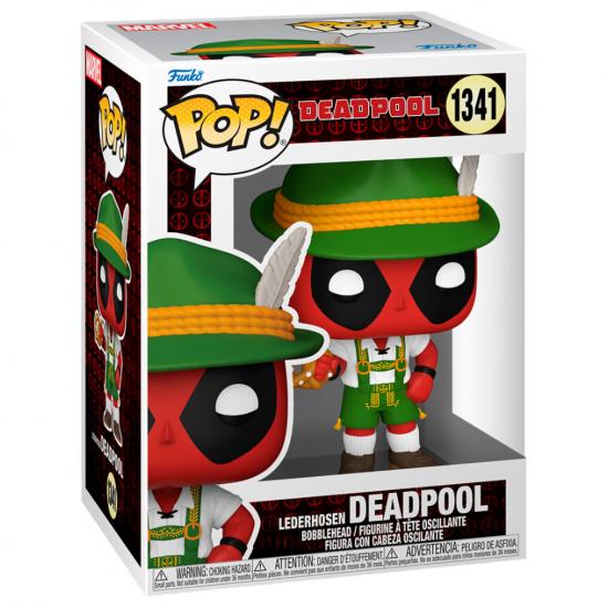 Ajándék ötlet  Marvel Deadpool Lederhosen   figura