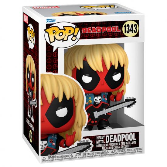 Ajándék ötlet  Marvel Deadpool Heavy Metal   figura