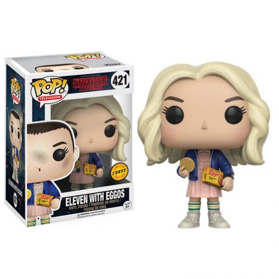 Ajándék ötlet  Stranger Things Eleven with Eggos Chase  Figura 