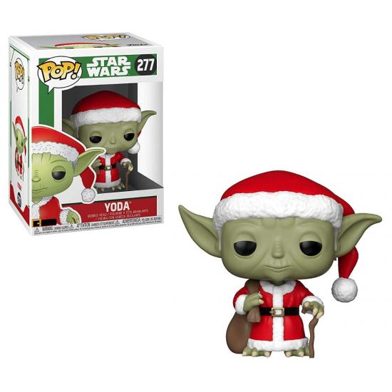 Ajándék ötlet  Star Wars: Holiday Santa Yoda  Figura 