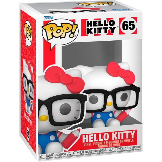 Ajándék ötlet  Sanrio Hello Kitty  HK Nerd  játékfigura