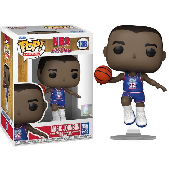 Ajándék ötlet  NBA All Star Magic Johnson 1992   figura