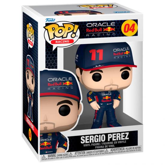 Ajándék ötlet   Formula 1 Sergio Perez #04   figura
