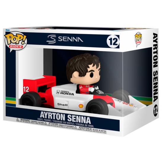 Ajándék ötlet  Rides Super Deluxe Formula 1 McLaren Ayrton Senna #12  figura