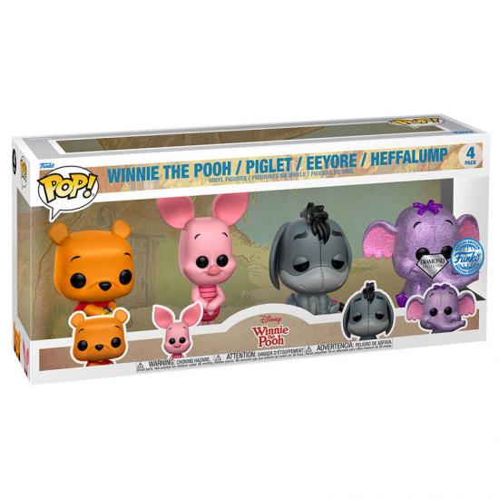 Ajándék ötlet  Disney Winnie the Pooh Micimiackó 4dbos szett Exclusive   figurák