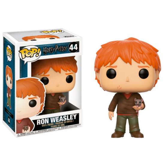 Ajándék ötlet  Harry Potter Ron Weasley with Scabbers  Makesszal #44   figura