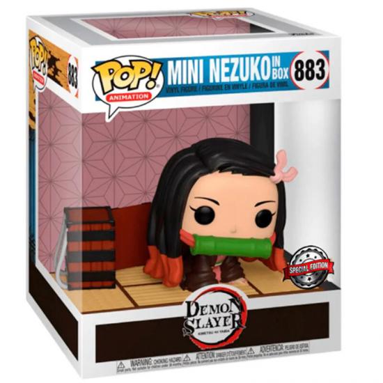 Ajándék ötlet  Deluxe Demon Slayer Kimetsu no Yaiba Mini Nezuko Exclusive #883  15cm figura