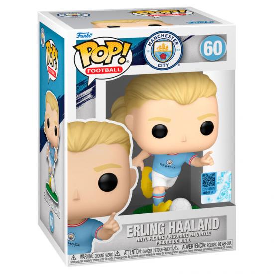 Ajándék ötlet   Manchester City Erling Haaland #60   figura