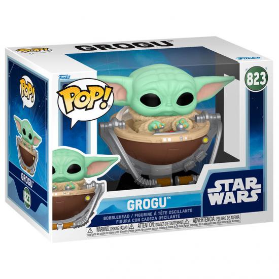 Ajándék ötlet  Star Wars Mandalorian & Grogu  Grogu in Pram #823   figura