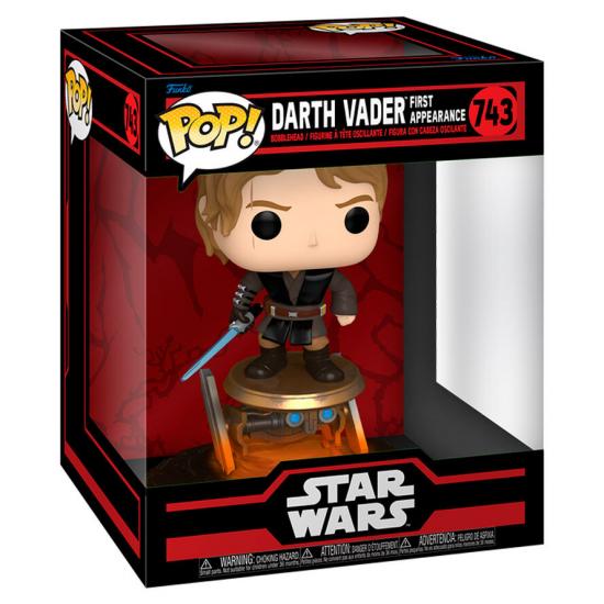 Ajándék ötlet  Rides Deluxe Star Wars Darth Vader First Appearance #743  15cm figura