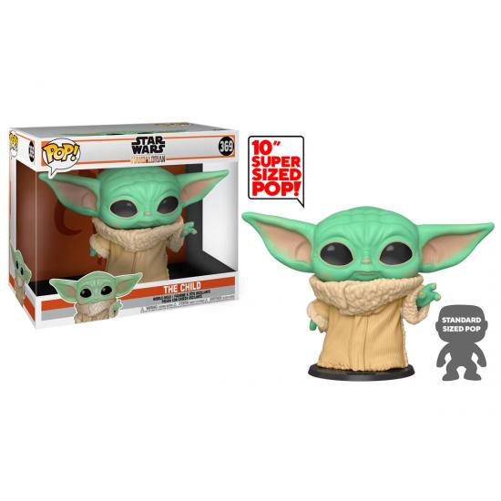 Ajándék ötlet  Star Wars Mandalorian Yoda The Child #369  25cm figura