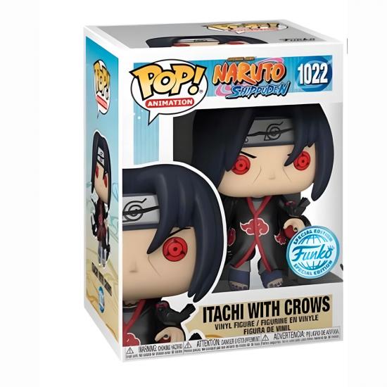 Ajándék ötlet  Naruto Shippuden Itachi With Crows Exclusive #1022   figura