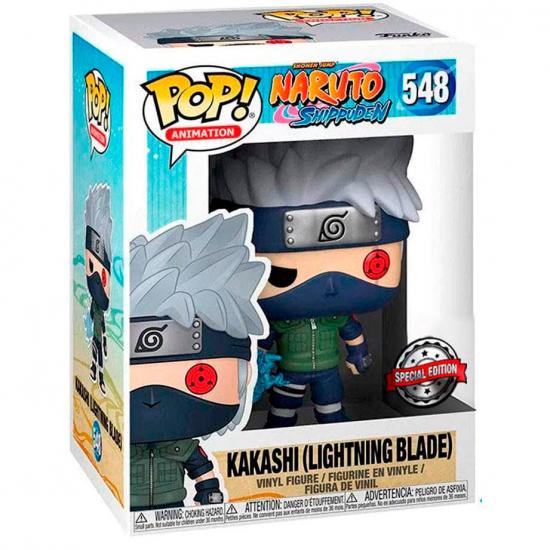 Ajándék ötlet  Naruto Shippuden Kakashi Lightning Blade Exclusive #548   figura