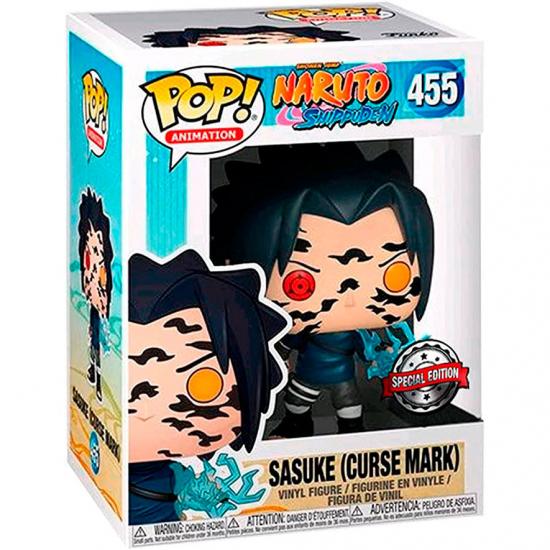 Ajándék ötlet  Naruto Shippuden Sasuke Curse Mark Exclusive #455   figura