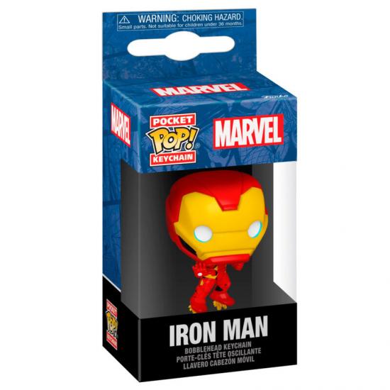 Ajándék ötlet  Pocket ! kulcstartó Marvel Iron Man Classics