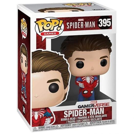 Ajándék ötlet  Marvel SpiderMan  Pókember maszk nélkü #395   figura