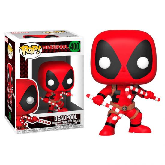 Ajándék ötlet  Marvel Holiday Deadpool with Candy Canes  cukro pálcákkal #400   figura