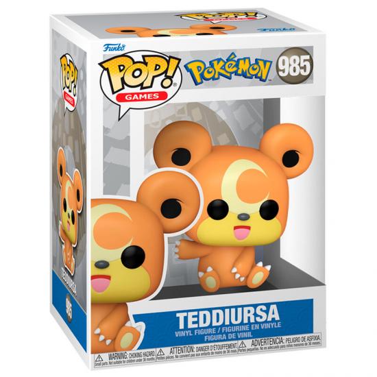 Ajándék ötlet  Pokemon Teddiursa #985   figura