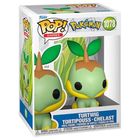 Ajándék ötlet  Pokemon Turtwig  Tortipouss  Chelast #1078   figura