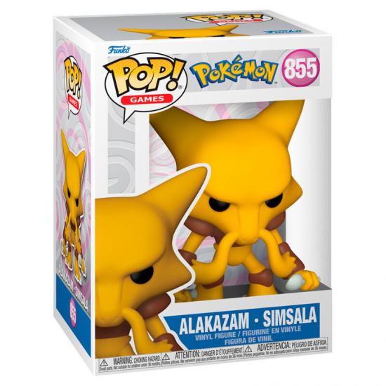 Ajándék ötlet  Pokemon Alakazam #855   figura
