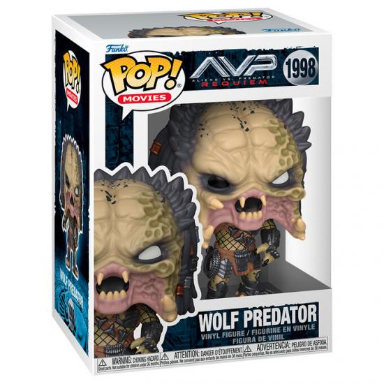 Ajándék ötlet  Alien vs Predator Requiem Wolf Predator #1998   figura