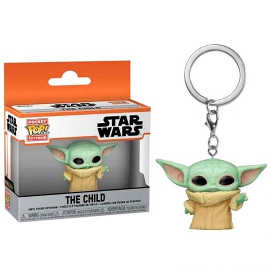 Ajándék ötlet  Pocket ! Star Wars The Mandalorian Yoda The Child kulcstartó