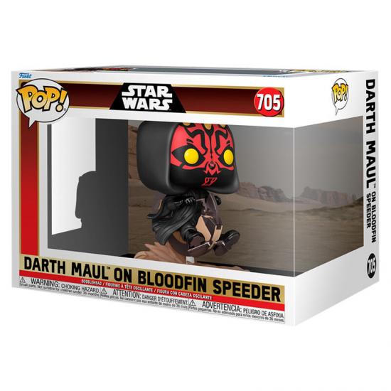 Ajándék ötlet  Rides Deluxe Star Wars Darth Maul On Bloodfin Speeder #705  15 cm figura