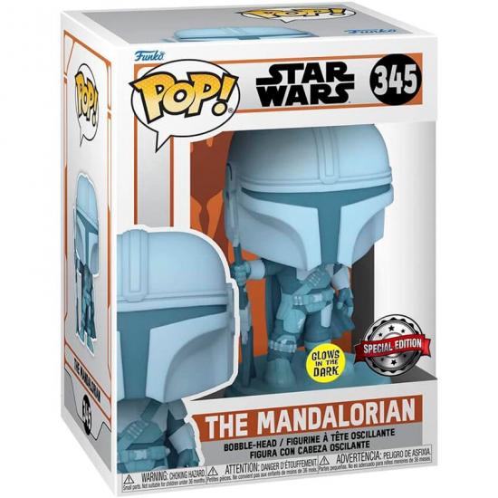 Ajándék ötlet  Star Wars The Mandalorian Exclusive #345   figura
