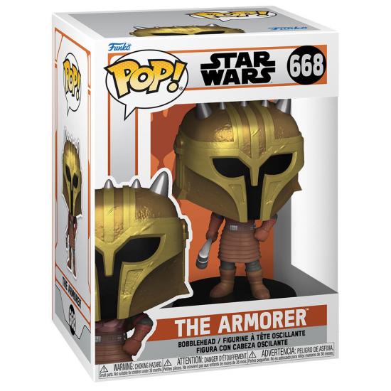 Ajándék ötlet  Star Wars Mandalorian 9 The Armorer #668   figura
