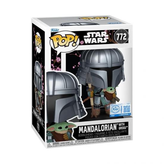 Ajándék ötlet  Star Wars Impressions  Mandalorian with Grogu Exclusive #772   figura