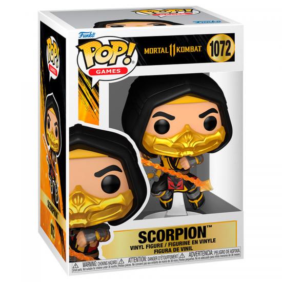 Ajándék ötlet  Mortal Kombat 11 Scorpion #1072   figura