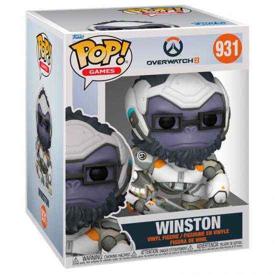 Ajándék ötlet  Super OverWatch 2 Winston #931  15cm figura