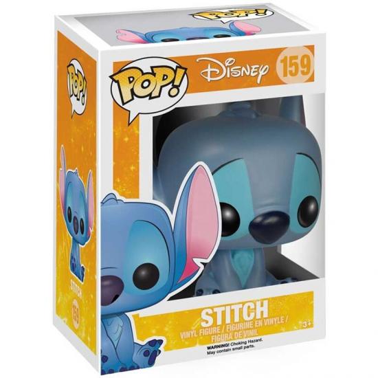 Ajándék ötlet  Disney Stitch Seated #159   figura