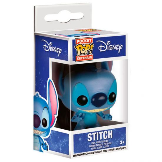 Ajándék ötlet  Pocket ! Disney Stitch kulcstartó