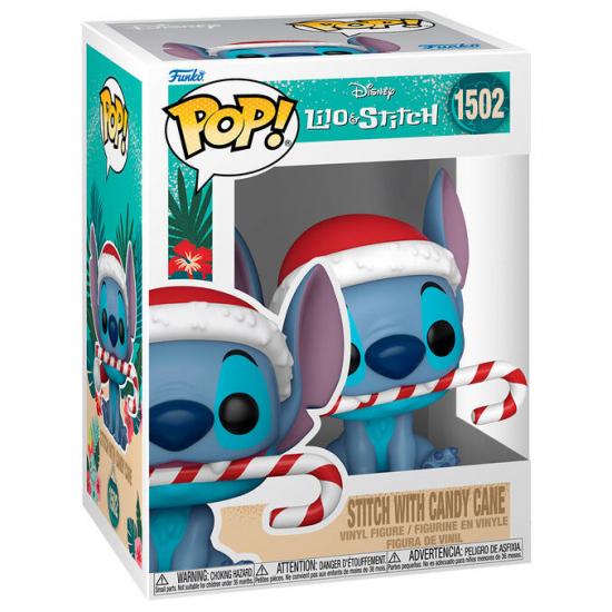 Ajándék ötlet  Disney Stitch with Candy Cane #1502   figura