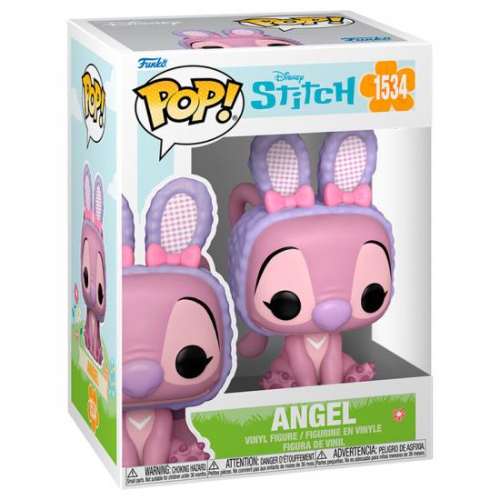 Ajándék ötlet  Disney Stitch Angel Easter Bunny #1534   figura
