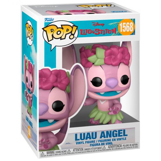Ajándék ötlet   Disney Lilo & Stitch Luau Angel #1568   figura